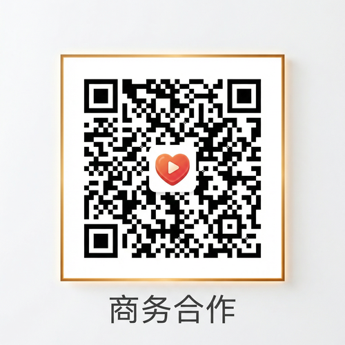 抖音风商务合作二维码